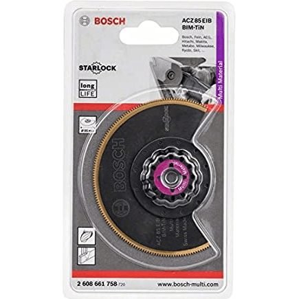 Bosch Bosch Segment Saw Blade For Starlock Multi-Cutter ACZ 85 EIB BIM (260866, Power Tools Saws — Southend Philippines
