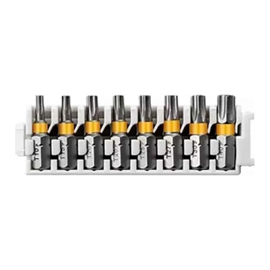 Bosch Bosch Torx Pick And Click Insert Impact Bit Set 8pcs (2608522415), Power Tools Bits & Blades — Southend Philippines