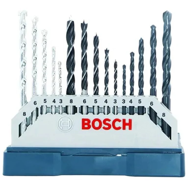 Bosch Bosch X-Line 15pcs Premium Combination Drill Bit Set (2607017504), Power Tools Drills & Drivers — Southend Philippines