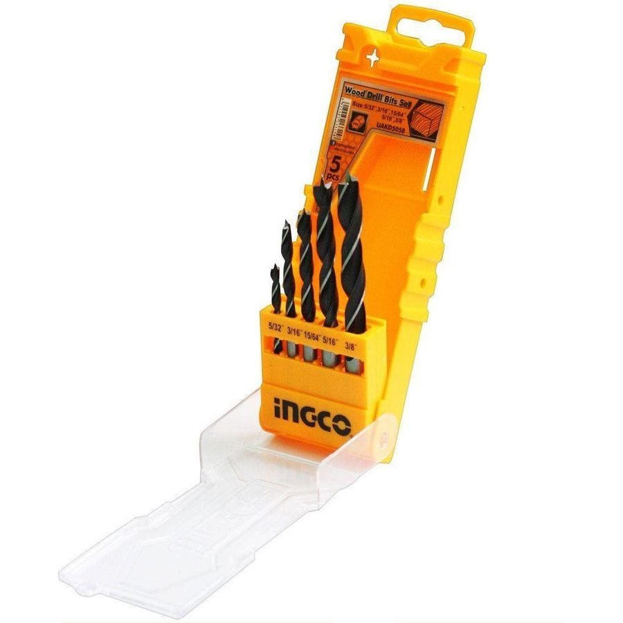 Ingco Ingco 5pcs Wood Drill Bit Set, Power Tools Drills & Drivers — Southend Philippines