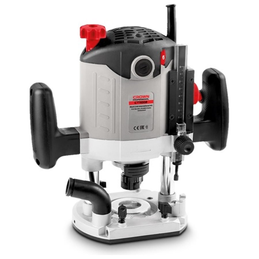 Crown Crown CT11002 Plunge Router 1400W, Power Tools Routers & Planers — Southend Philippines