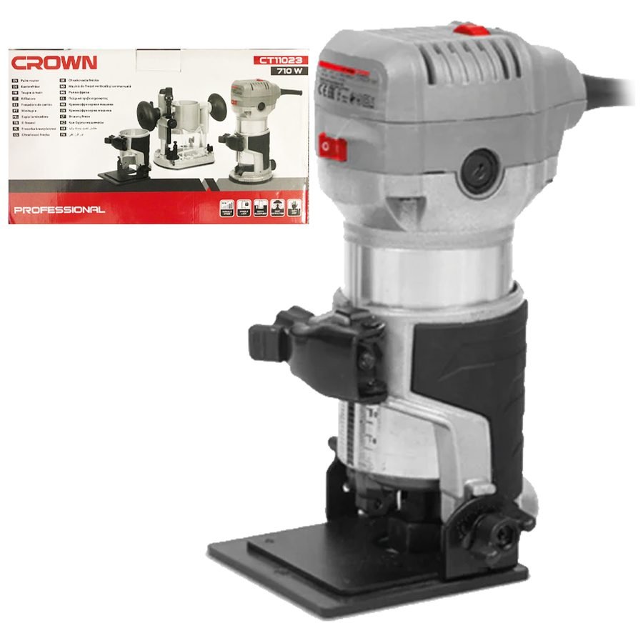 Crown Crown CT11023 Router 710W, Power Tools Routers & Planers — Southend Philippines