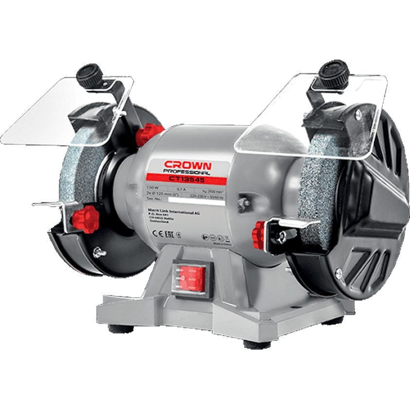 Crown Crown CT13545 Bench Grinder 1/4HP 6", Power Tools Grinders — Southend Philippines