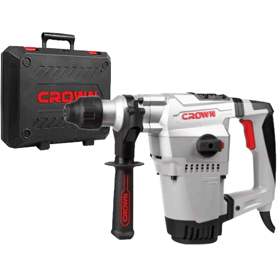 Crown Crown CT18158 Rotary Hammer 1500W 6j, Power Tools Rotary & Demolition — Southend Philippines