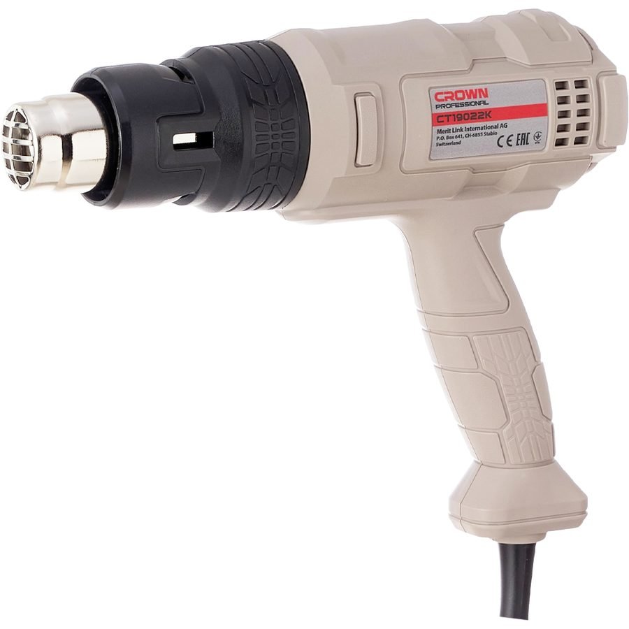Crown Crown CT19022K Heat Gun 1800W, Power Tools Heat Guns — Southend Philippines