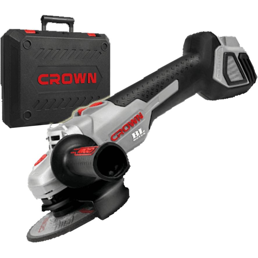 Crown Crown CT23001-115HX-4 Cordless Angle Grinder 20V, Power Tools Grinders — Southend Philippines