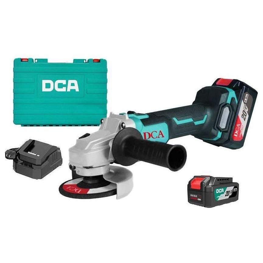 DCA DCA ADSM02-100 EM 20V Cordless Brushless Angle Grinder 4", Power Tools Grinders — Southend Philippines