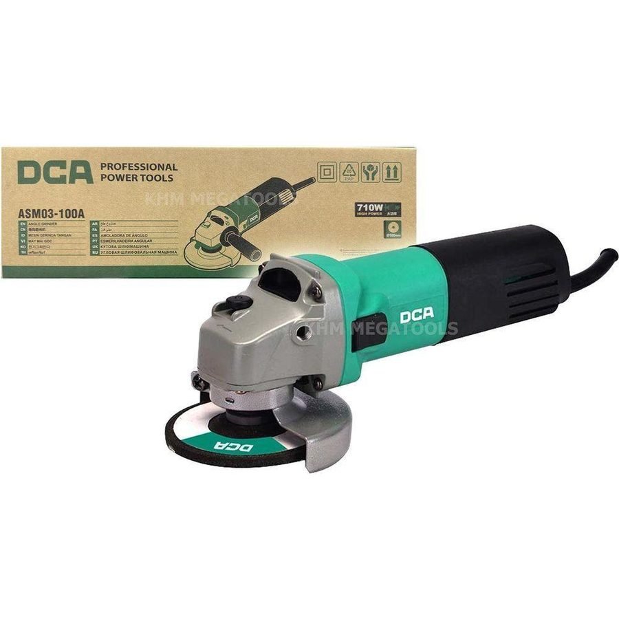 DCA DCA ASM03-100A Angle Grinder 4" 710W, Power Tools Grinders — Southend Philippines