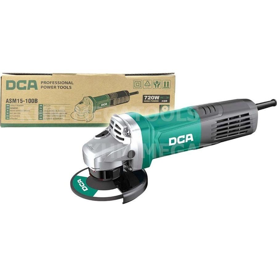 DCA DCA ASM15-100B Angle Grinder 4" 720W, Power Tools Grinders — Southend Philippines