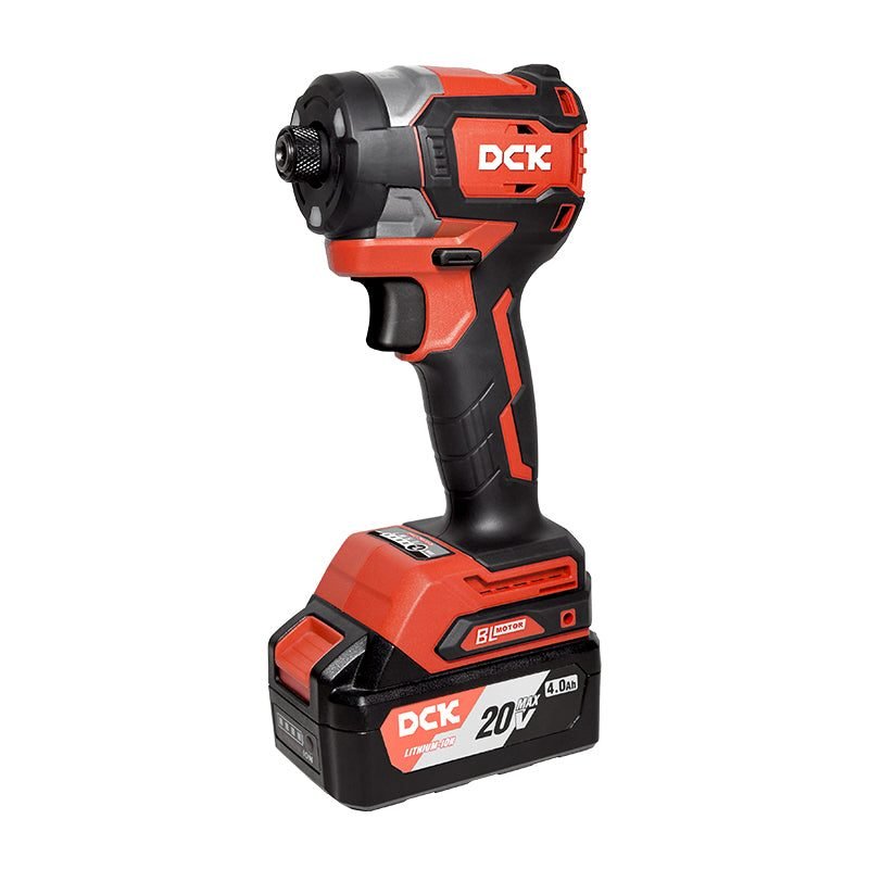 DCK KDPL208 (Type EM) Cordless Brushless Impact Driver 20V (Kit), Power Tools Drills & Drivers — Southend Philippines