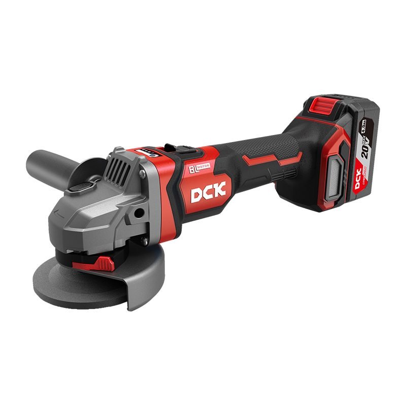 DCK KDSM04-100 (EM Type) Cordless Brushless Angle Grinder 20V (Kit), Power Tools Grinders — Southend Philippines