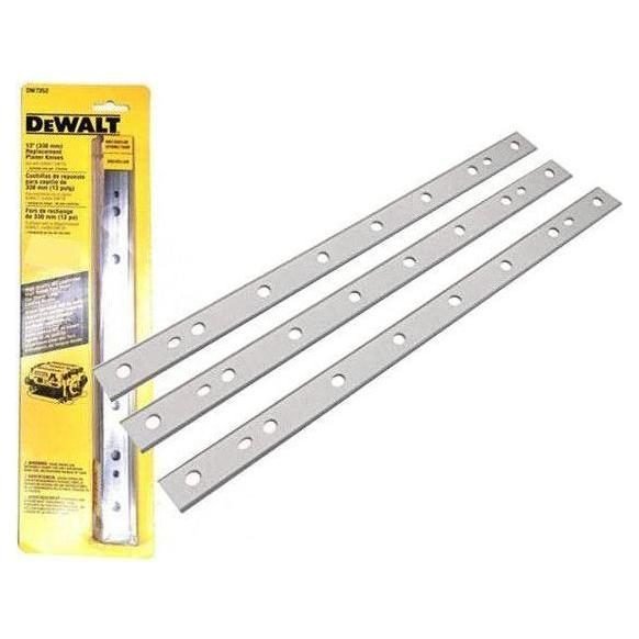 DeWalt Dewalt 13" Replaceable Thickness Planer Blade (For DW735) - Set Of 3, Power Tools Bits, Blades & Discs — Southend Phil