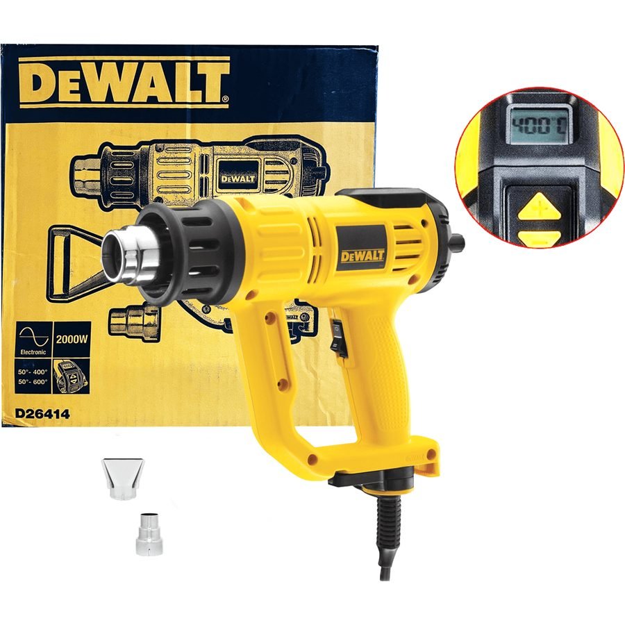 DeWalt Dewalt D26414 Hot Air Gun / Heat Gun 2000W (With Heat Control), Power Tools Heat Guns — Southend Philippines