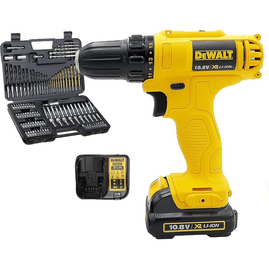 DeWalt Dewalt DCD700C2A 10.8V / 12V Cordless Drill - Driver (109 Kit Set) [Kit], Power Tools Drills & Drivers — Southend Phil