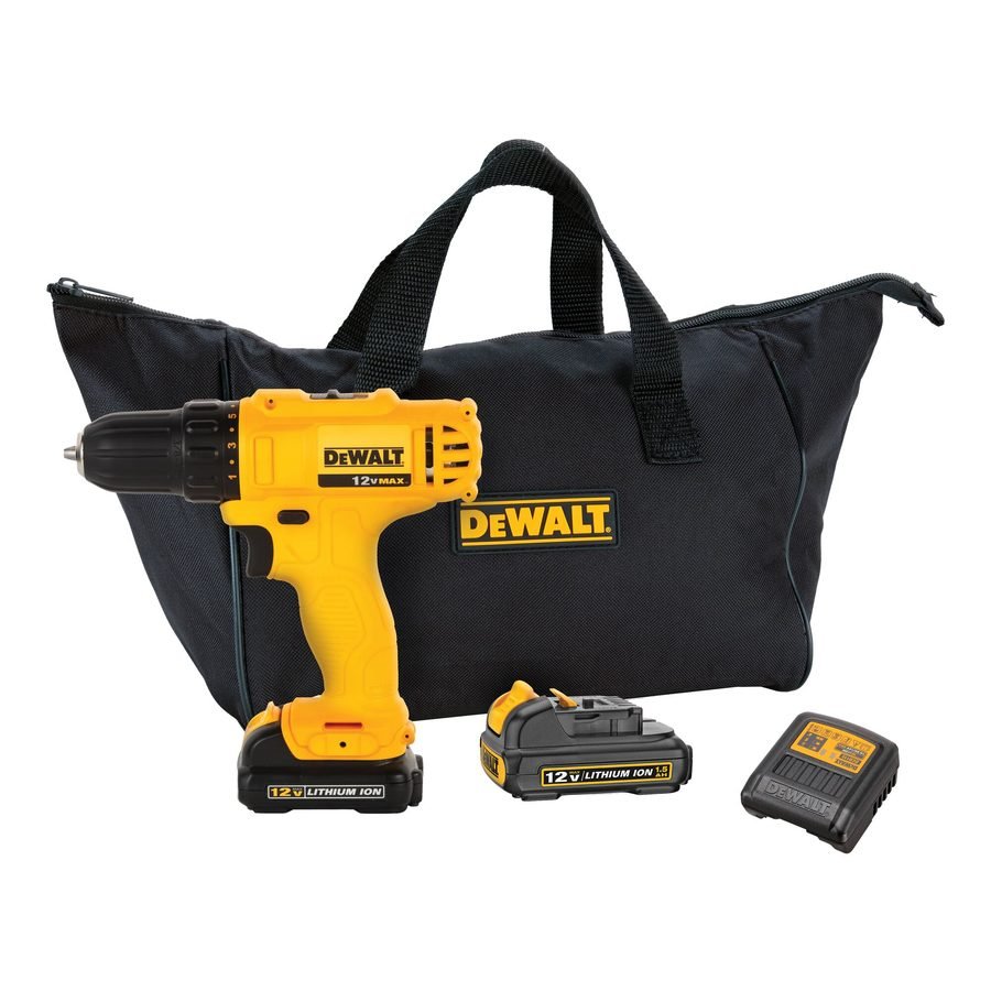 DeWalt Dewalt DCD700S2A 12V Cordless Drill Driver Kit, Power Tools Drills & Drivers — Southend Philippines