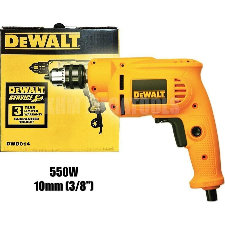 DeWalt Dewalt DWD014 Hand Drill 550W 10mm, Power Tools Drills & Drivers — Southend Philippines