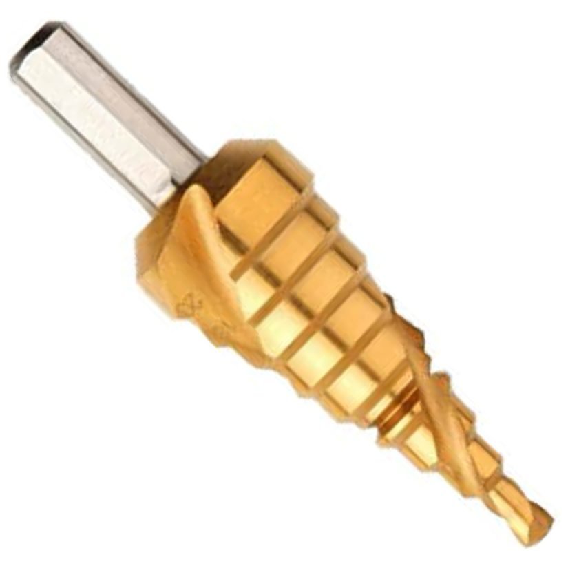 Diager Diager 502B HSS-TIN Step Drill Bit 4-30, Power Tools Drills & Drivers — Southend Philippines