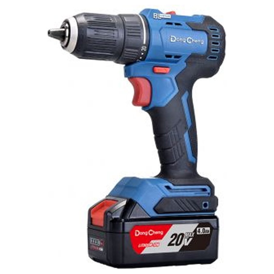 Dong Cheng DCJZ2060iEM Cordless BL Driver Hammer Drill 20V 4.0AH, Power Tools Drills & Drivers — Southend Philippines
