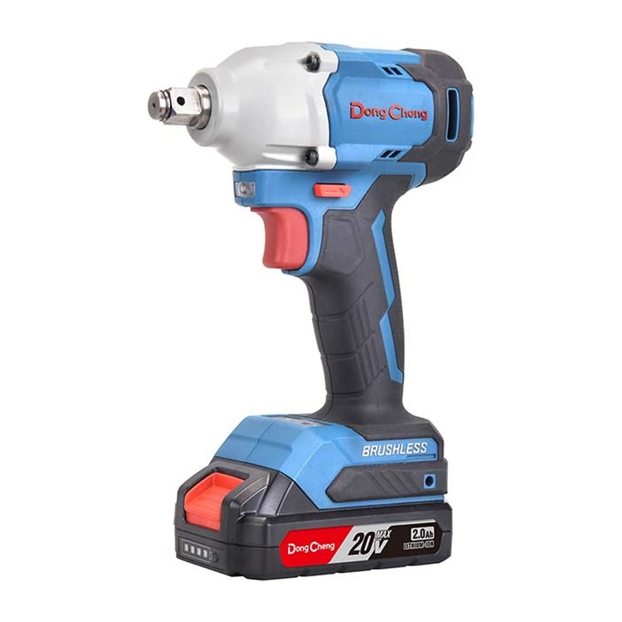 Dong Cheng DCPB298DM Cordless BL Impact Wrench 20V 2.0AH, Power Tools Drills & Drivers — Southend Philippines