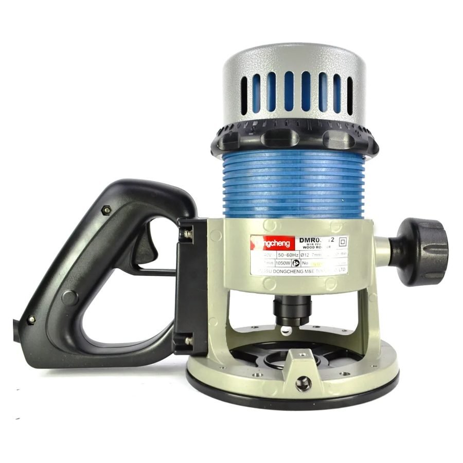 Dong Cheng DMR03-12 D-Shape Wood Router 1050W, Power Tools Routers & Planers — Southend Philippines