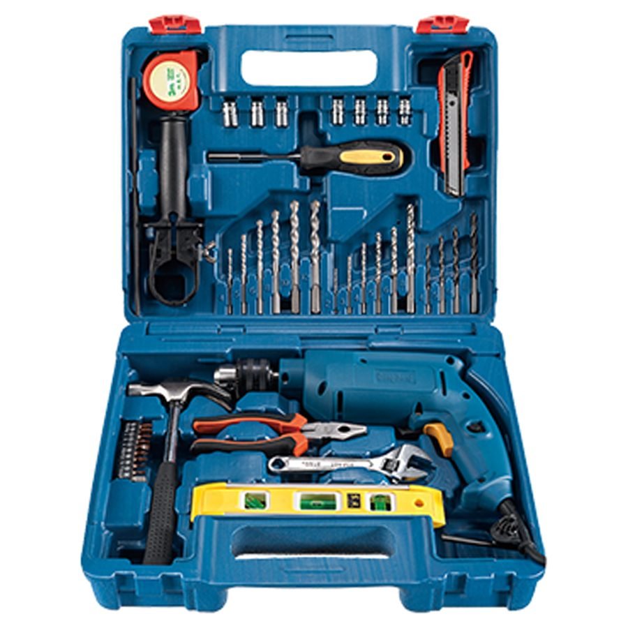 Dong Cheng DZJ04-13 Electric Impact Drill 500W (Kit), Power Tools Drills & Drivers — Southend Philippines