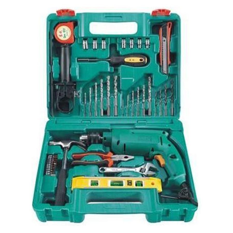 DZA DZA AZJ04-13 Hammer Drill With Hand Tools Set 13mm 500W, Power Tools Drills & Drivers — Southend Philippines