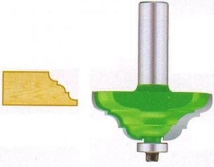 EZ Cut Double Cove/Bead Bits With Bearing 1/2" Shank, Power Tools — Southend Philippines