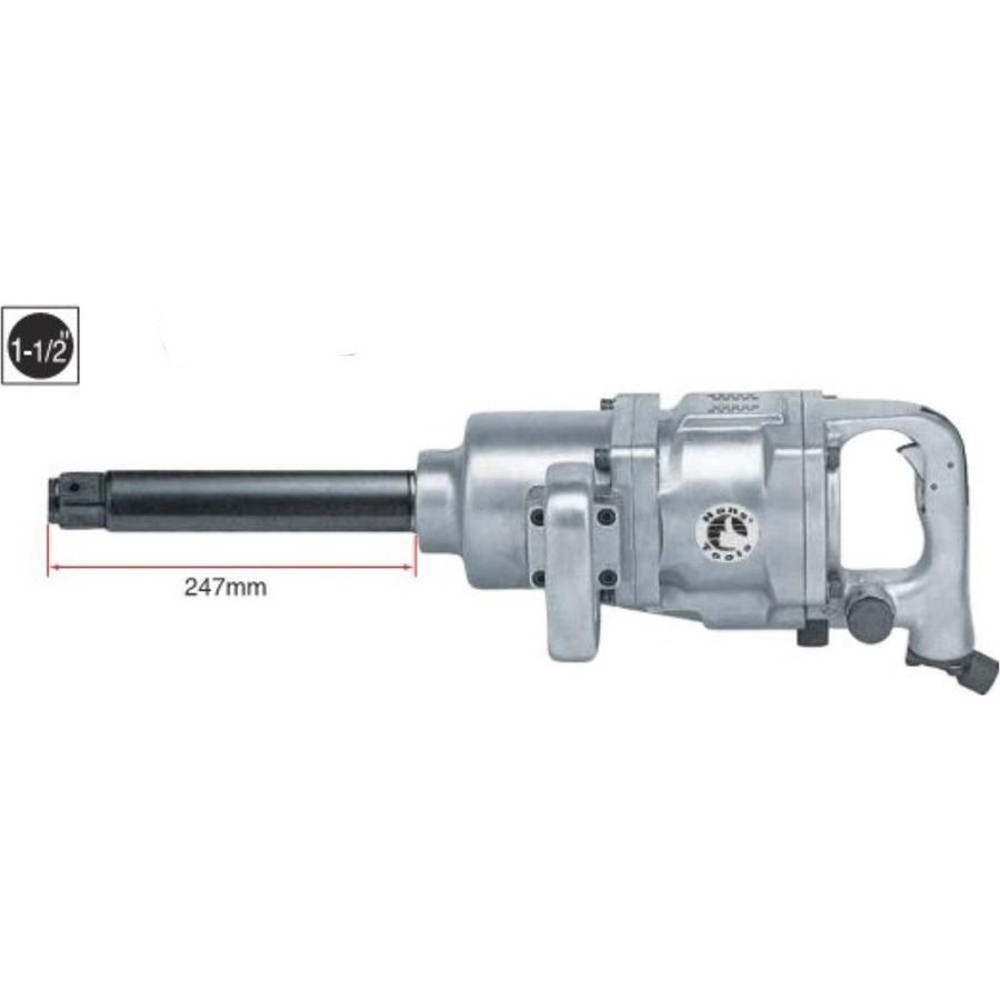 Hans Hans 81111-8 Pneumatic Air Impact Wrench 1-1/2" Drive, Power Tools Drills & Drivers — Southend Philippines
