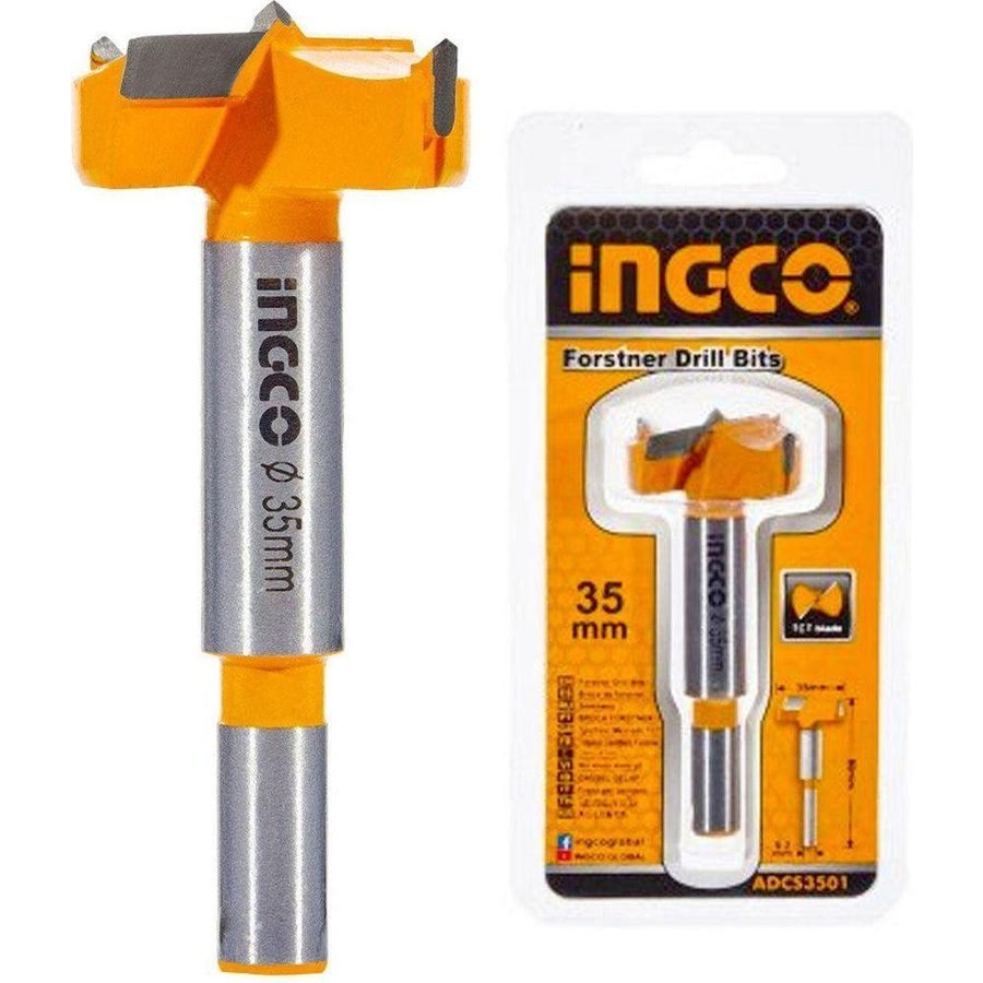 Ingco Ingco ADCS3501 Forstner Drill Bits 35MM, Power Tools Drills & Drivers — Southend Philippines