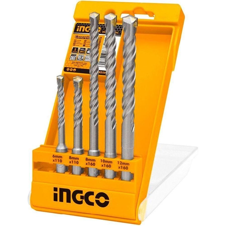 Ingco Ingco AKD2052 SDS PLUS Drill Bits Set, Power Tools Rotary & Demolition — Southend Philippines