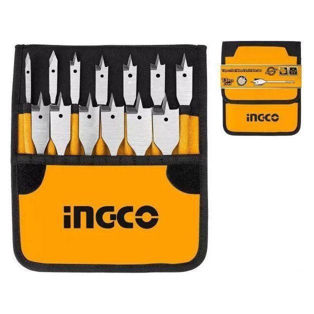 Ingco Ingco AKD41301 13PCS Flat Wood Drill Bits Set, Power Tools Drills & Drivers — Southend Philippines
