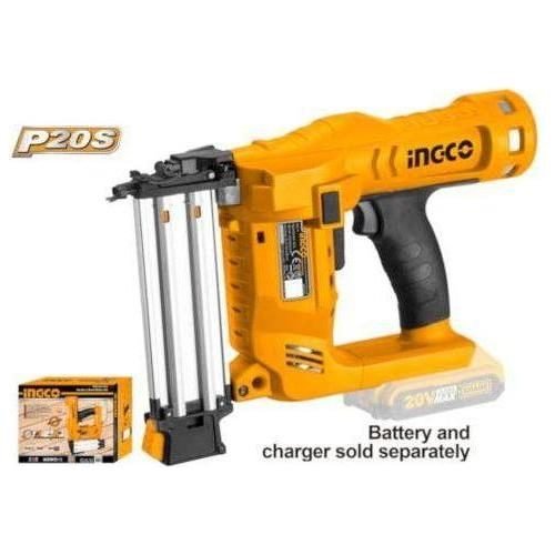 Ingco Ingco CBNLI2028 20V Cordless Brad Nailer (BARE), Power Tools Nailers & Staplers — Southend Philippines