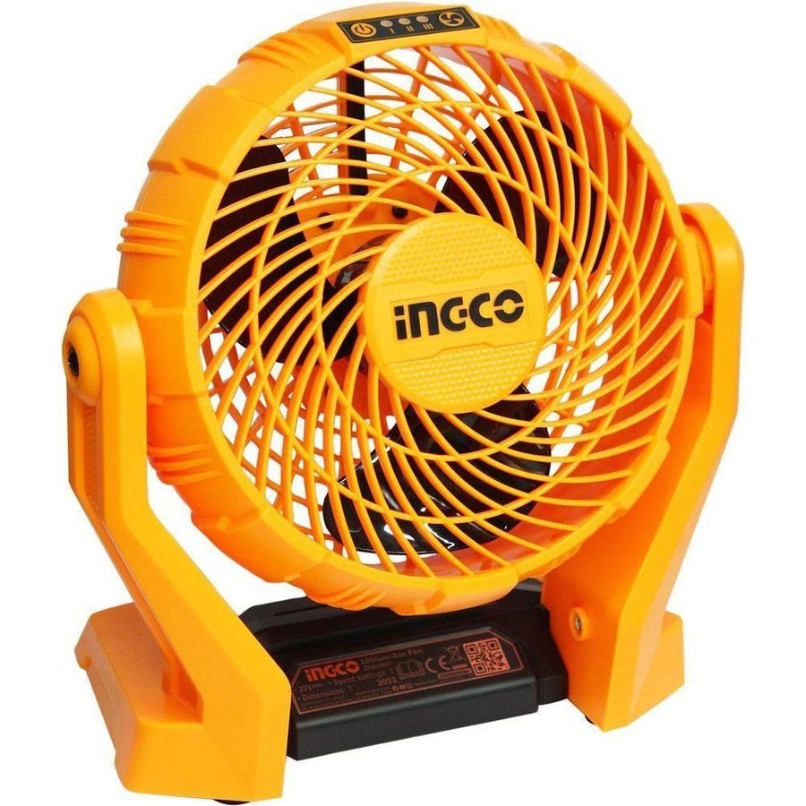 Ingco Ingco CFALI2007 20V Cordless Li-Ion Fan 20V, Power Tools Batteries & Chargers — Southend Philippines