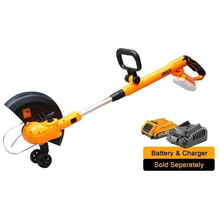 Ingco Ingco CGTLI20328 20V Cordless Li-Ion Grass Trimmer 20V, Power Tools Routers & Planers — Southend Philippines