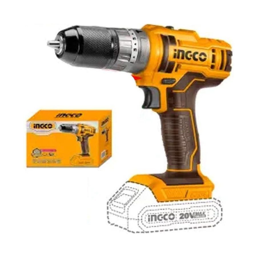Ingco Ingco CIDLI201455 Li-Ion Impact Drill 20V, Power Tools Drills & Drivers — Southend Philippines