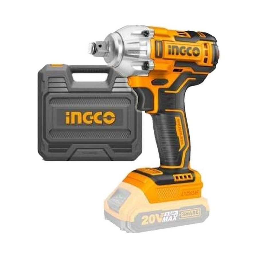 Ingco Ingco CIWLI2038 Li-Ion Impact Wrench 20V, Power Tools Drills & Drivers — Southend Philippines