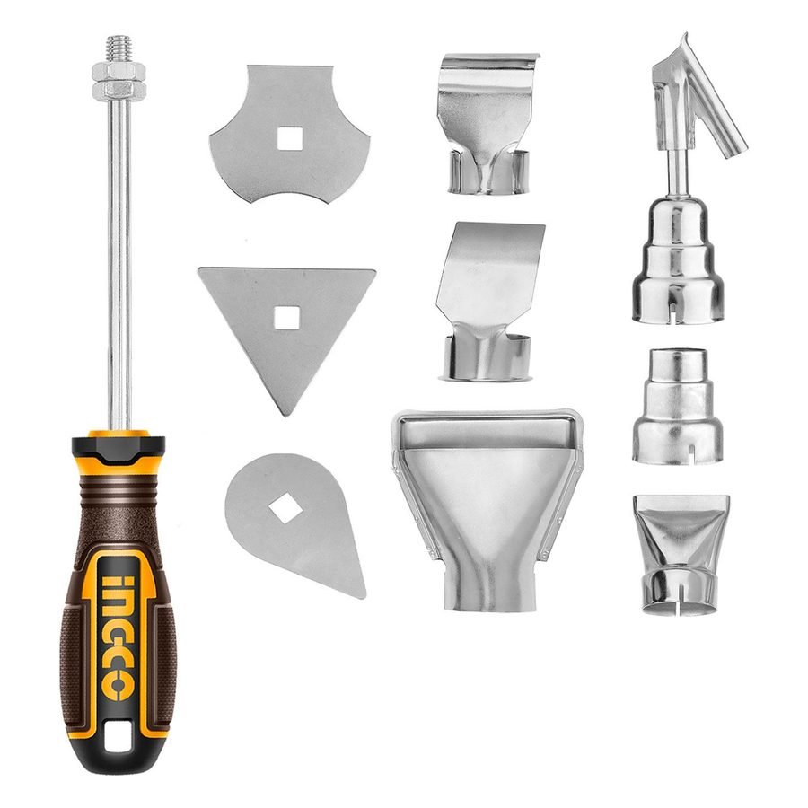 Ingco Ingco HGA0131 Heat Gun Accessories Set 10pcs, Power Tools Heat Guns — Southend Philippines