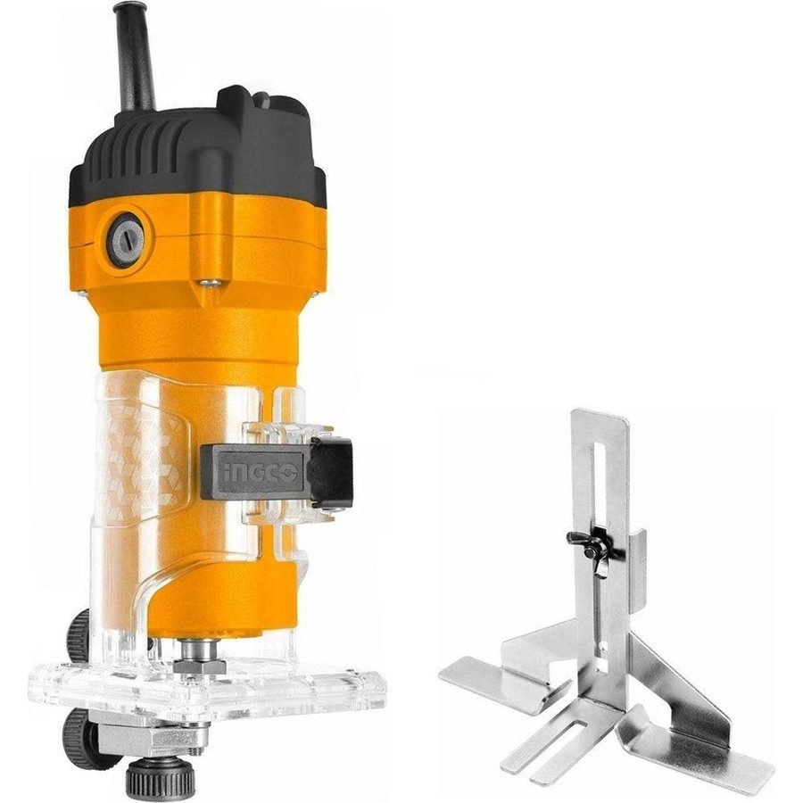 Ingco Ingco PLM6001 Laminate Trimmer / Palm Router 600W, Power Tools Routers & Planers — Southend Philippines