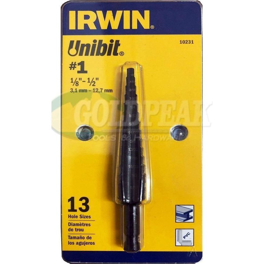 Irwin Irwin Step Drill Bit, Power Tools Drills & Drivers — Southend Philippines