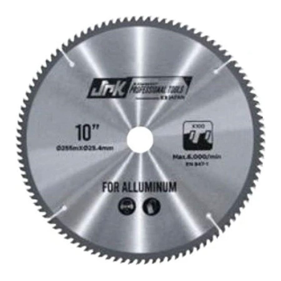Kawasaki Jr Kawasaki JRKCSB255X10 Circular Saw Blade 10" For Aluminum, Power Tools Saws — Southend Philippines