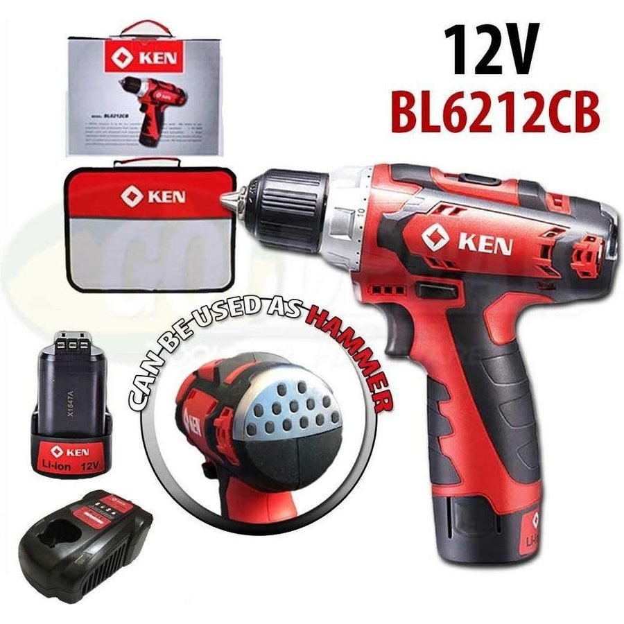 Ken BL6212CB 12V Cordless Drill - Driver, Power Tools Drills & Drivers — Southend Philippines