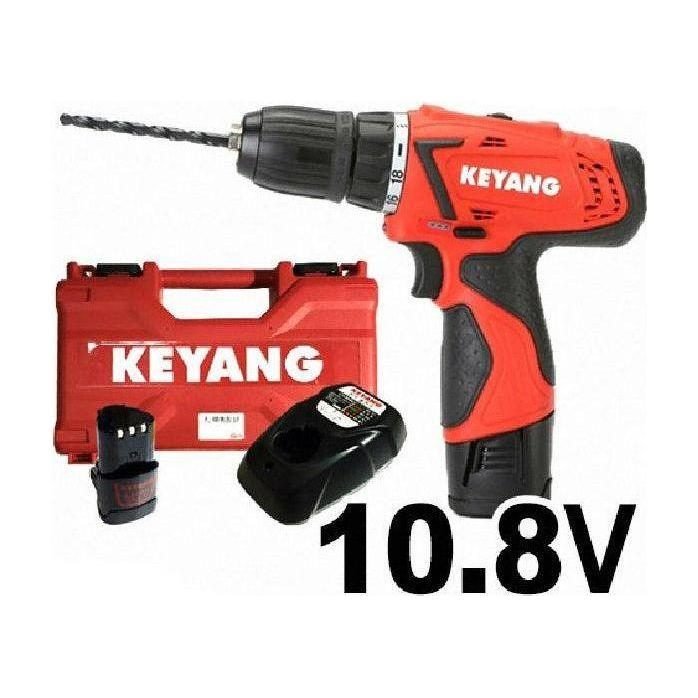 Keyang DD-1202L-2 10.8V Cordless Drill - Driver 10mm, Power Tools Drills & Drivers — Southend Philippines