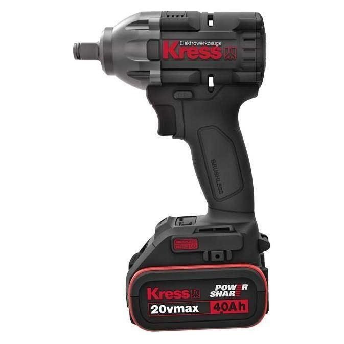 Kress Kress KU270 20V Cordless Brushless Impact Wrench 1/2", Power Tools Drills & Drivers — Southend Philippines