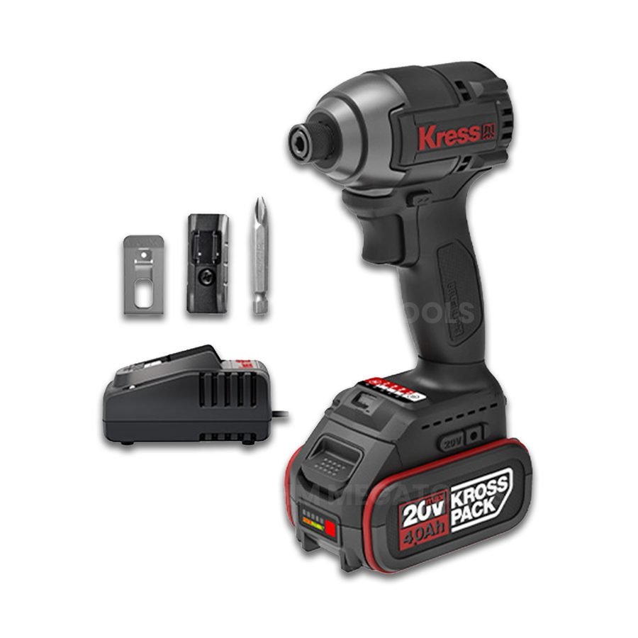 Kress Kress KU280D.3 Cordless Brushless Impact Driver 20V, Power Tools Drills & Drivers — Southend Philippines
