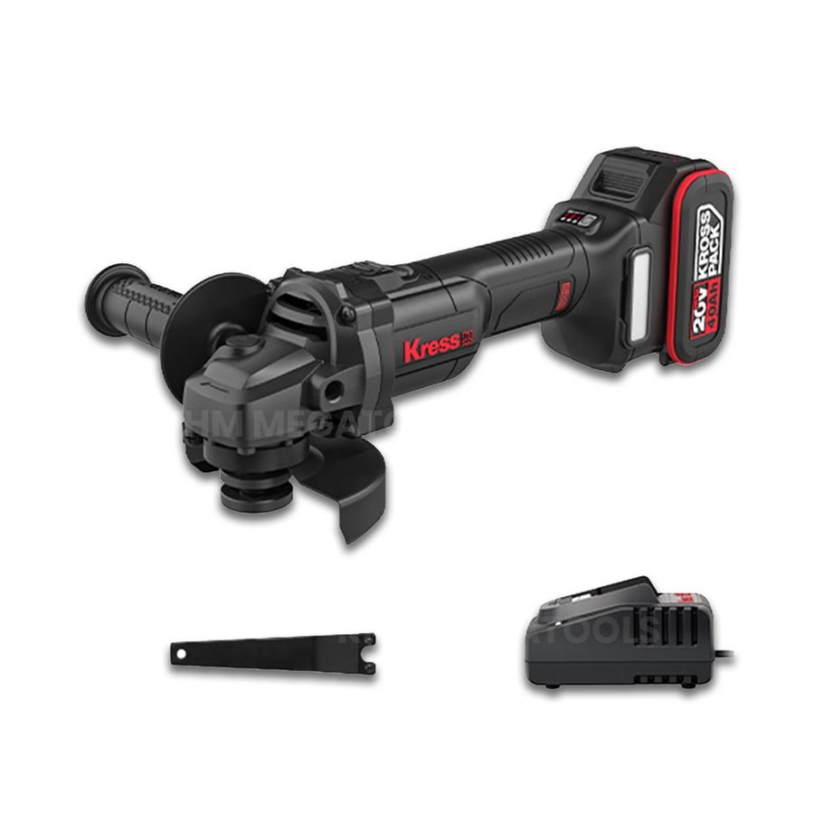 Kress Kress KU803 Cordless Brushless Angle Grinder 20V, Power Tools Grinders — Southend Philippines