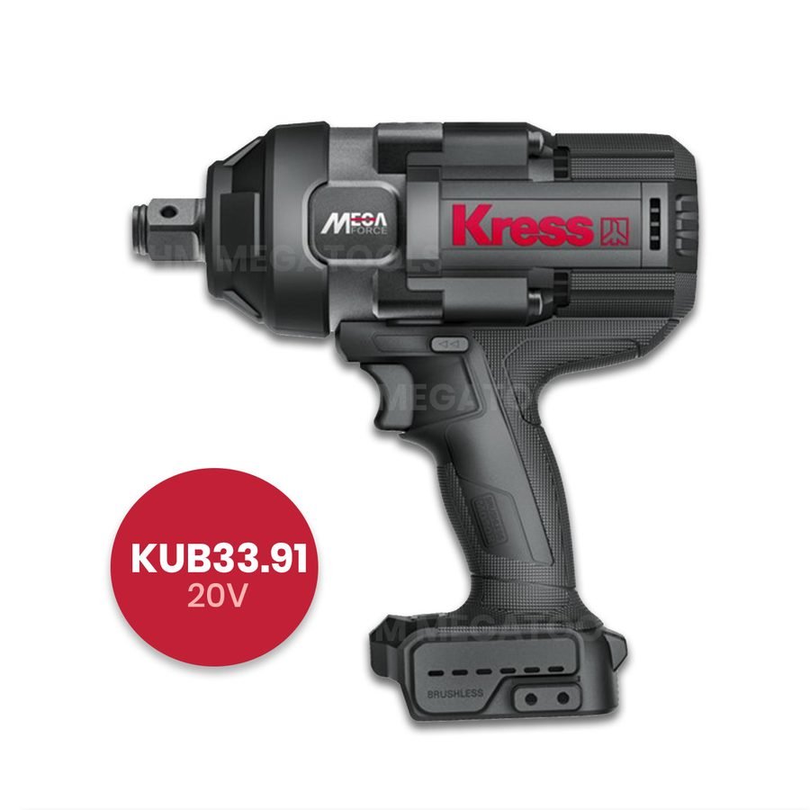 Kress Kress KUB33.91 Brushless Impact Wrench 20V, Power Tools Drills & Drivers — Southend Philippines