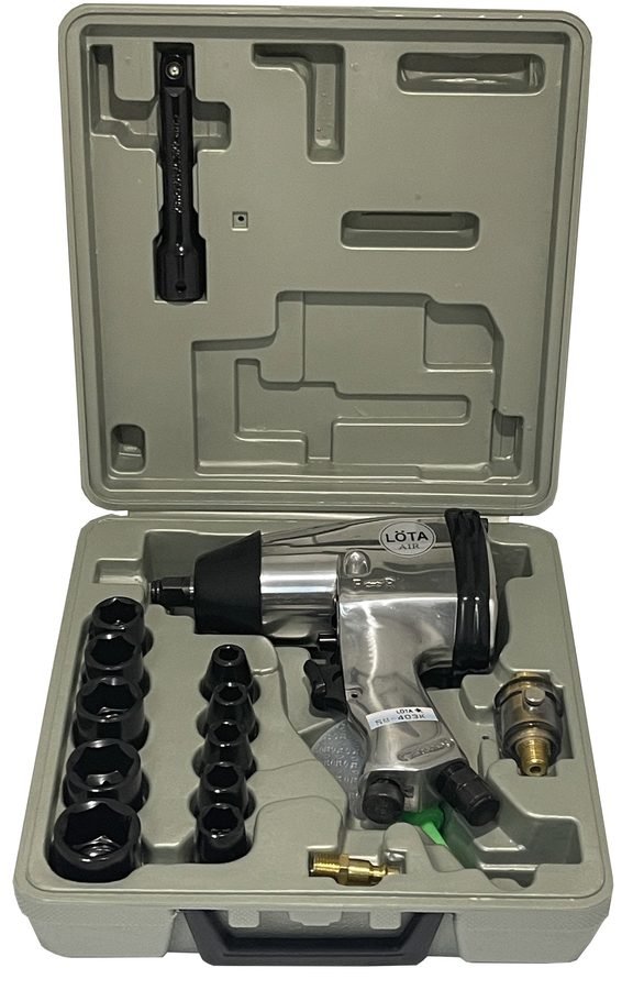 Lota LOTA Pneumatic Impact Wrench Set 1/2" Sq. Dr., Power Tools Drills & Drivers — Southend Philippines