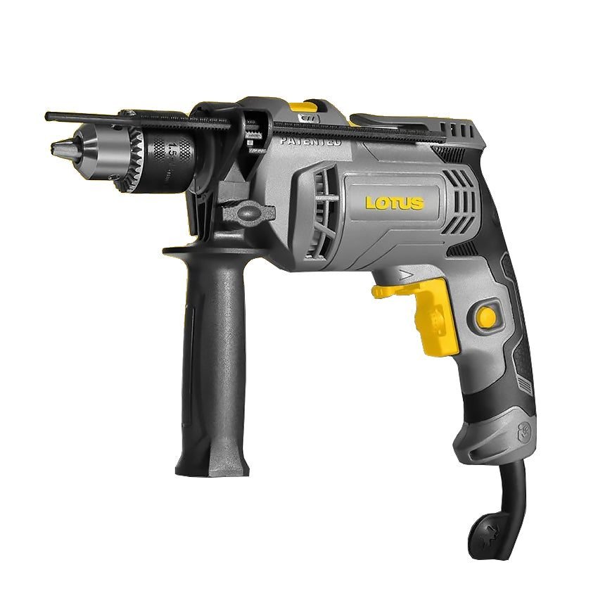 Lotus Lotus HD7500XT Impact Drill 13mm 750W W/3pcs Masonry Drill Bit, Power Tools Drills & Drivers — Southend Philippines