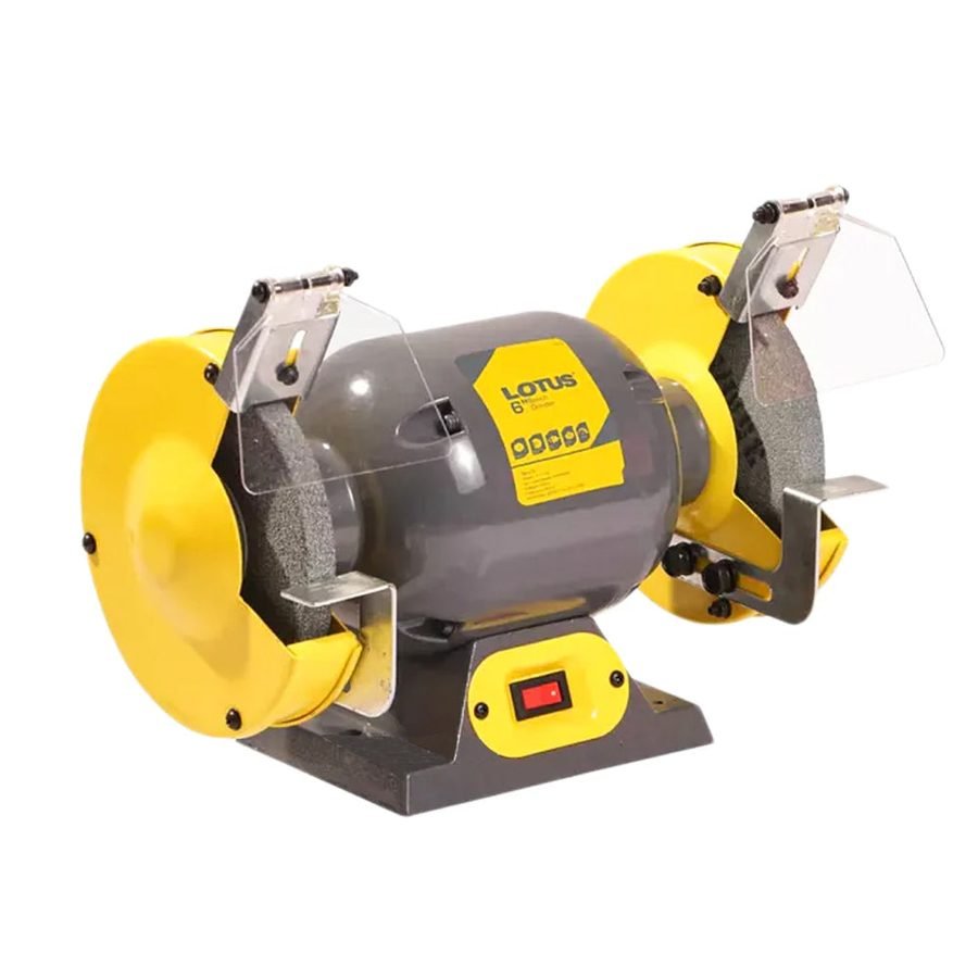 Lotus Lotus LBG150 Bench Grinder 6" 1/3HP, Power Tools Grinders — Southend Philippines