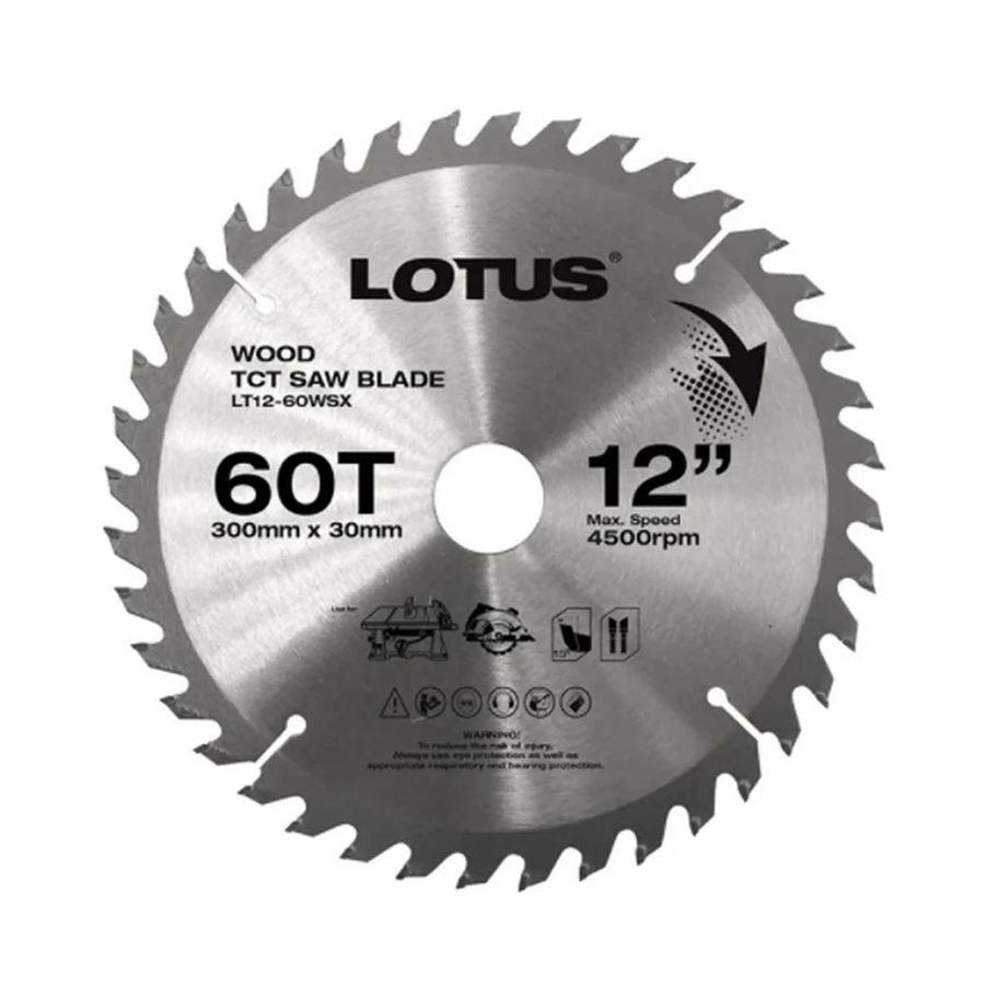 Lotus Lotus TCT Circular Saw Blade (Wood), Power Tools Saws — Southend Philippines